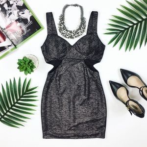 ASTR •  cutout minidress